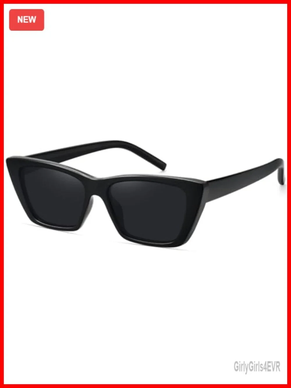 Vintage Cat Eye Sunglasses for Women, Polarized UV400 Protection Small Frame